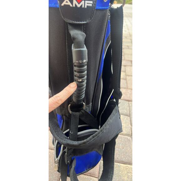 AMF Juniors Kids Golf Bag/Stand and Straps - Picture 8 of 10